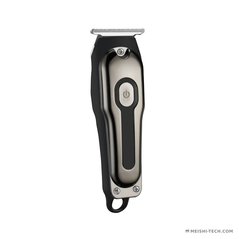 MS-812 Digital Hair Trimmer — Black / Champagne Gold