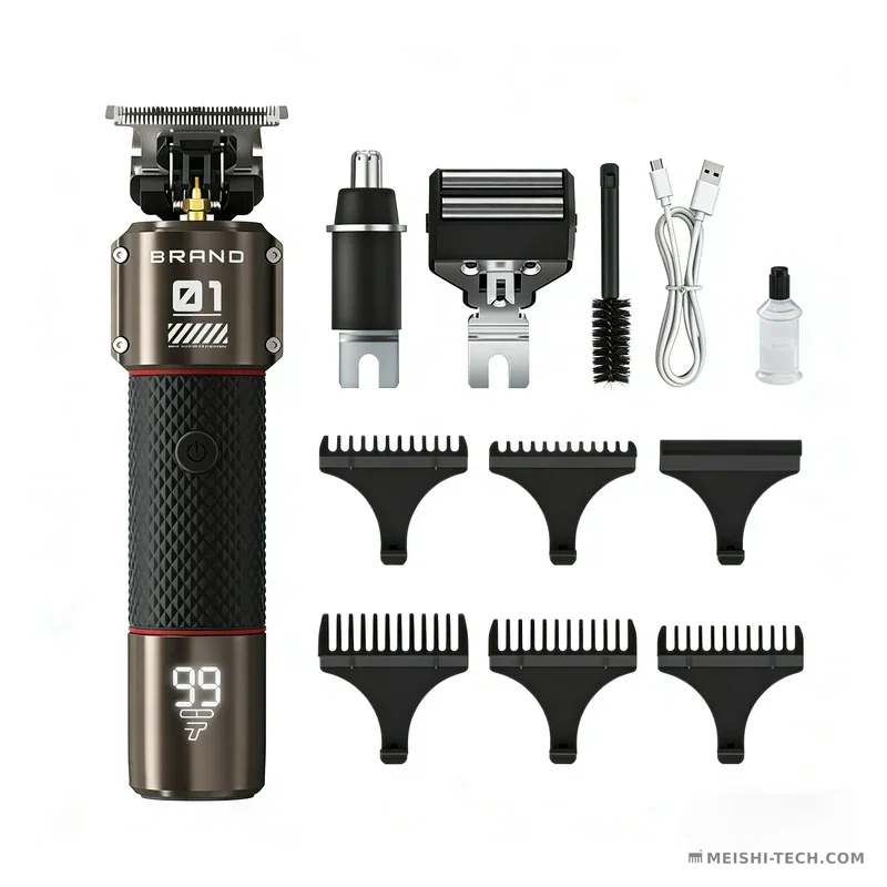 MS-828 Digital Grooming Kit — Black / Bronze