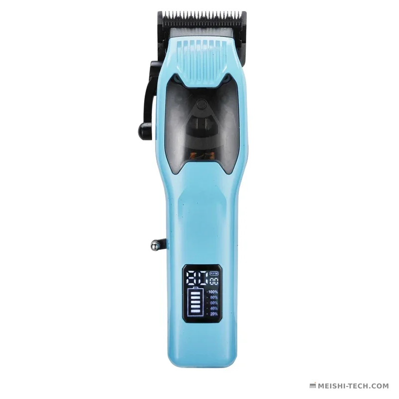 MS-906 Professional Barber Clipper — Light Blue